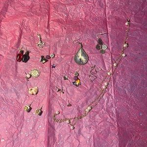Miscellaneous earrings and other craft/jewelry things